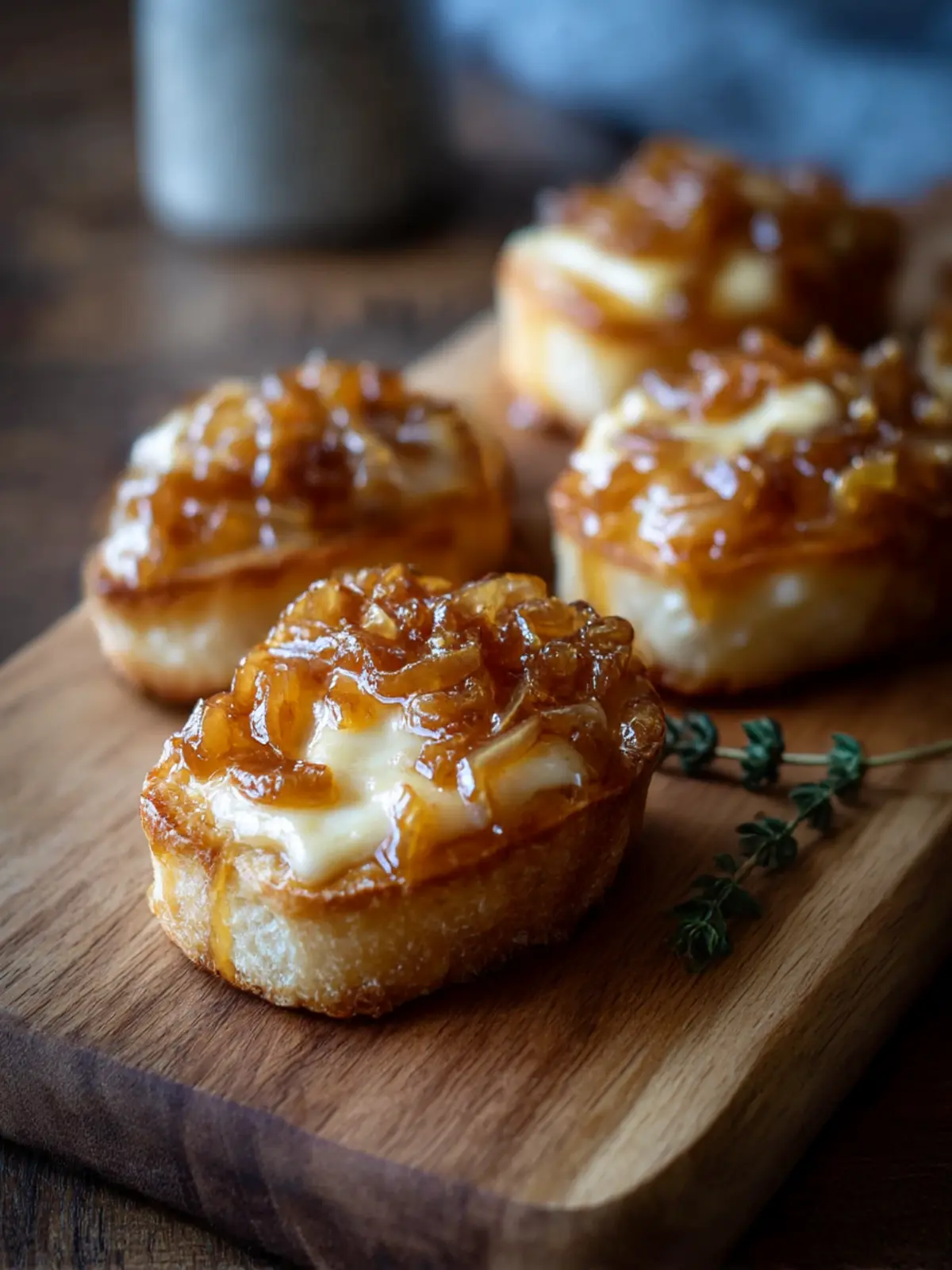 Caramelized Onion Gruyere Hot Honey Bites You'll Adore 4 Caramelized Onion Gruyere Hot Honey