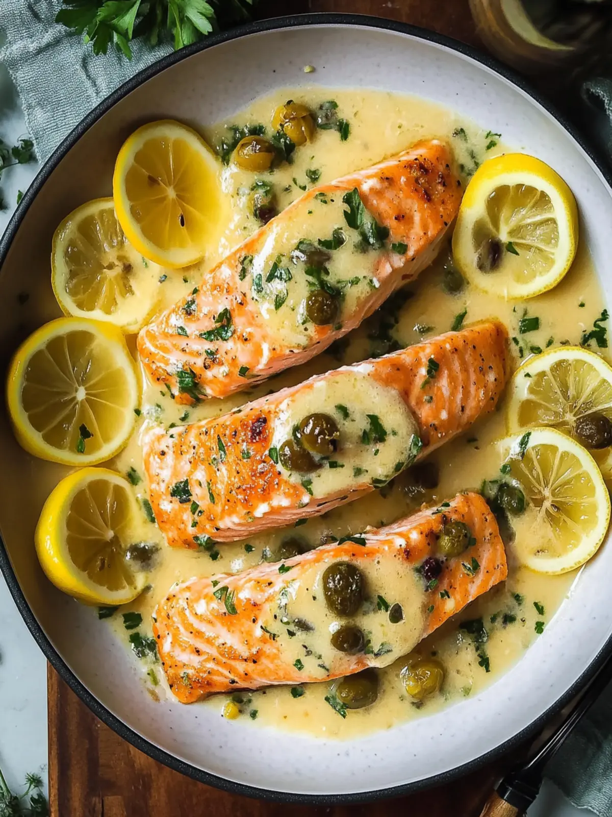 Savory Salmon Piccata: Quick 20-Minute Dinner Magic 2 Salmon Piccata