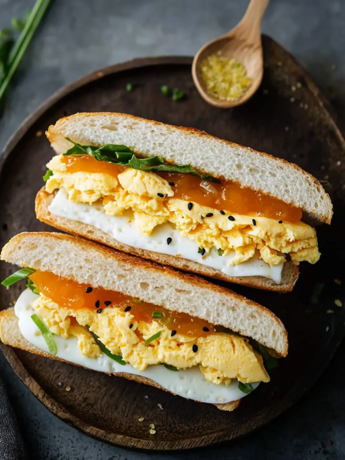 Savory Japanese Egg Sandwich: A Creamy Delight to Savor 2 Japanese Egg Sandwich