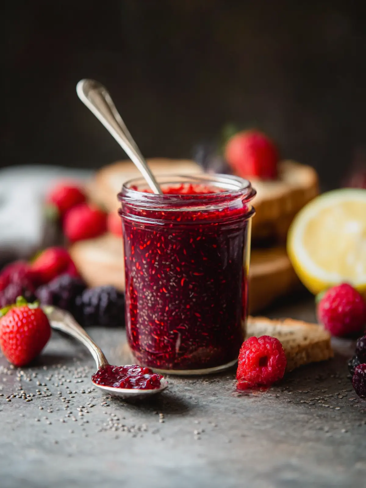 Delicious Chia Seed Jam: A Sweet Twist for Your Breakfast 3 Chia Seed Jam