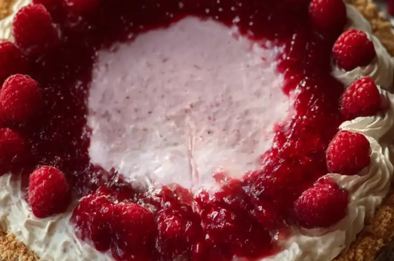 Raspberry Cream Pie