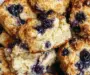 Blueberry Cinnamon Crunch Sourdough Cathead Biscuits Delight