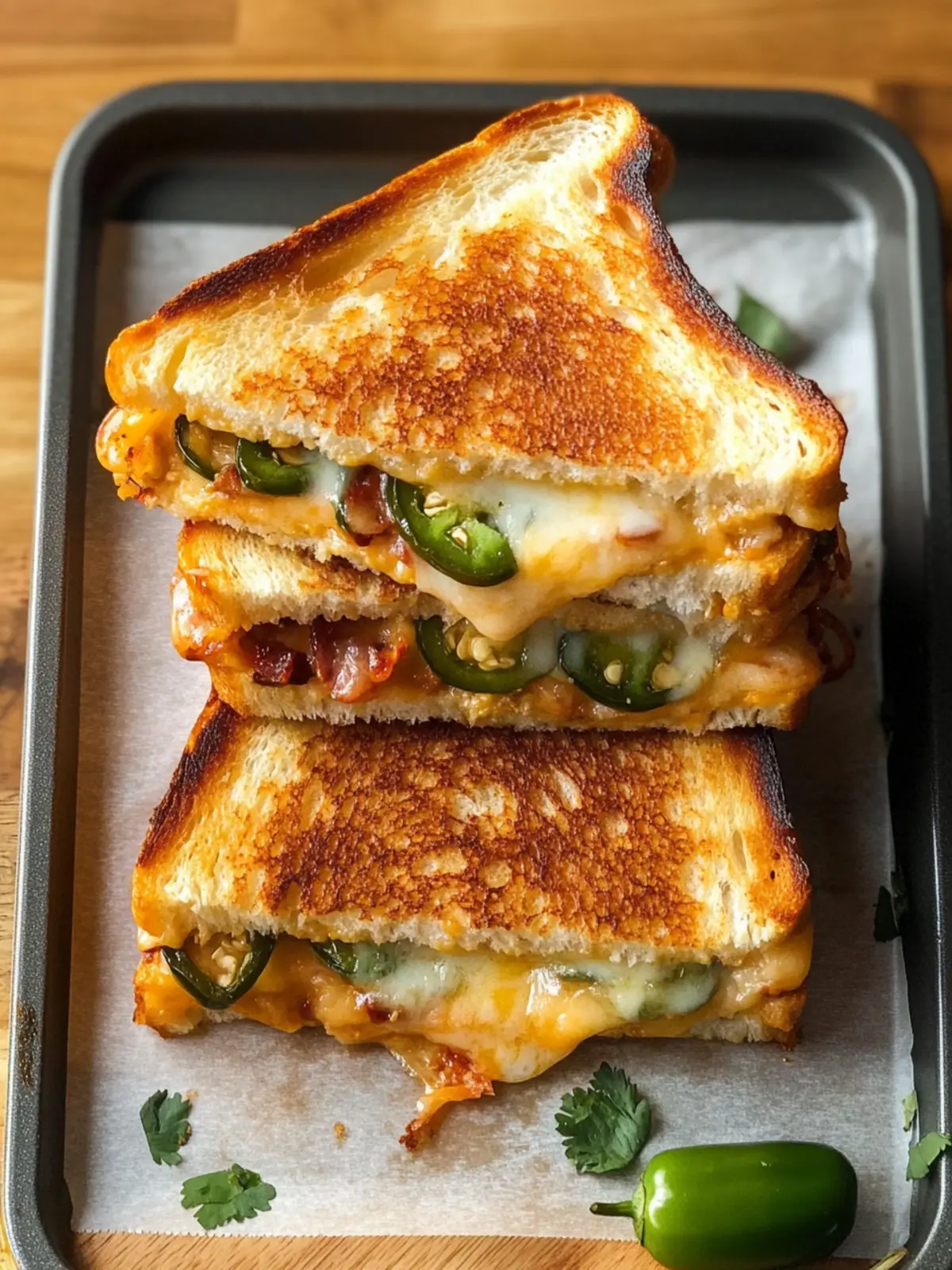 Roasted Jalapeño Popper Grilled Cheese: Melty Bliss Awaits 3 Roasted Jalapeno Popper Grilled Cheese