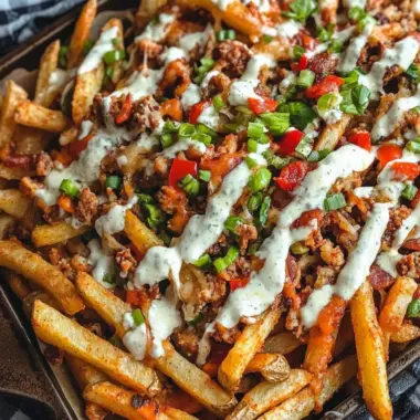 Cajun Dirty Loaded Fries: A Comfort Food Twist You’ll Love 9 Cajun Dirty Loaded Fries