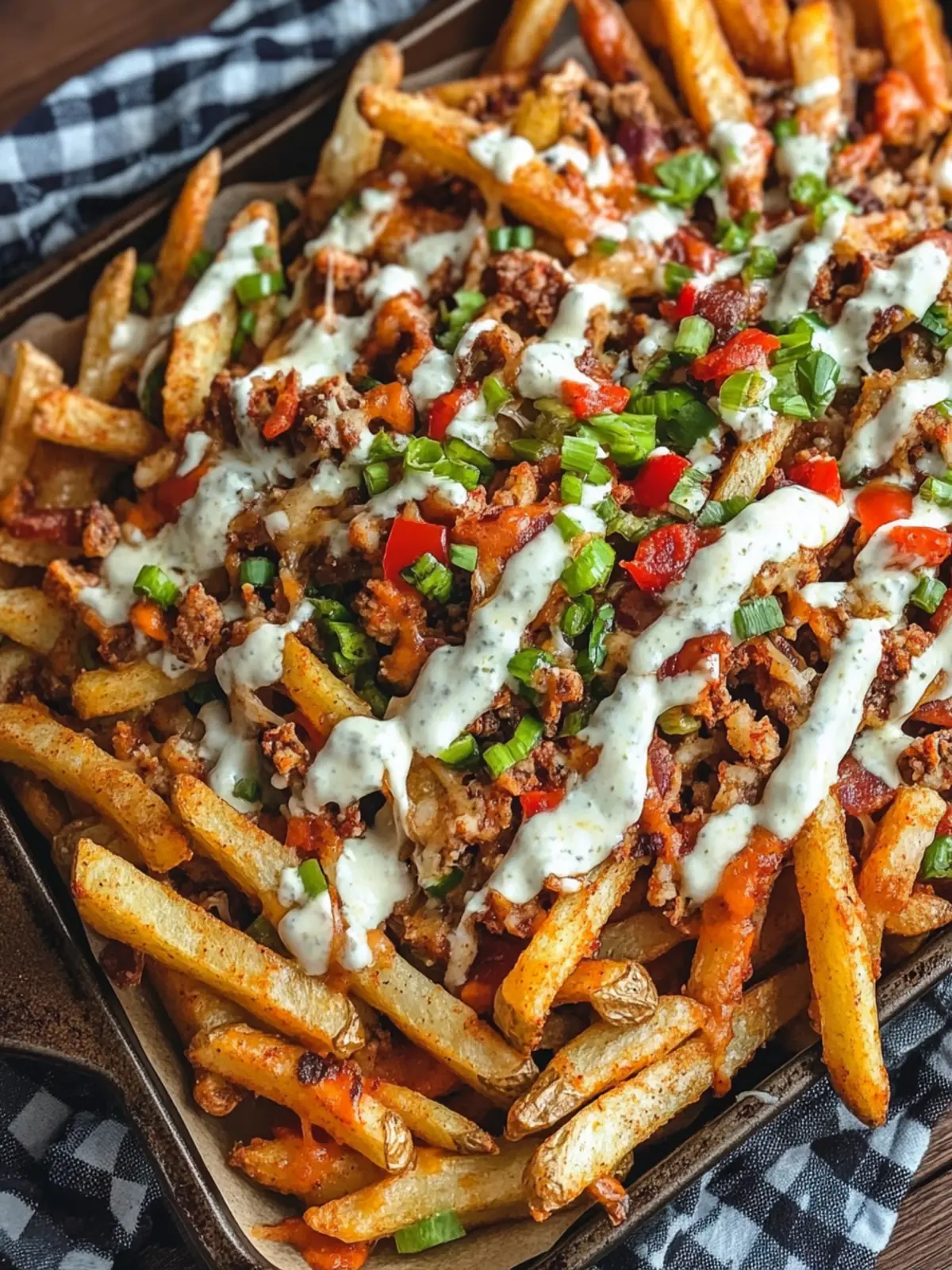 Cajun Dirty Loaded Fries: A Comfort Food Twist You’ll Love 5 Cajun Dirty Loaded Fries