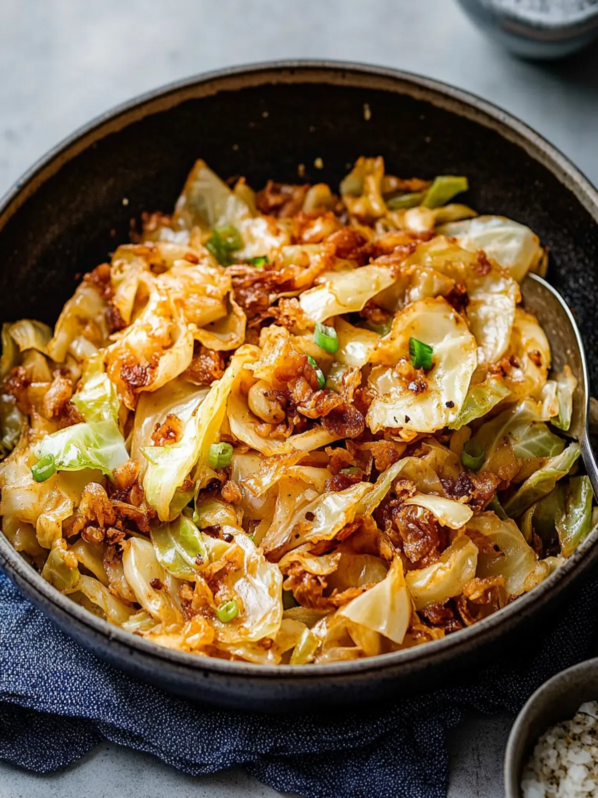 Savory Fried Cabbage with Sausage for a Comforting Dinner 3 Fried Cabbage