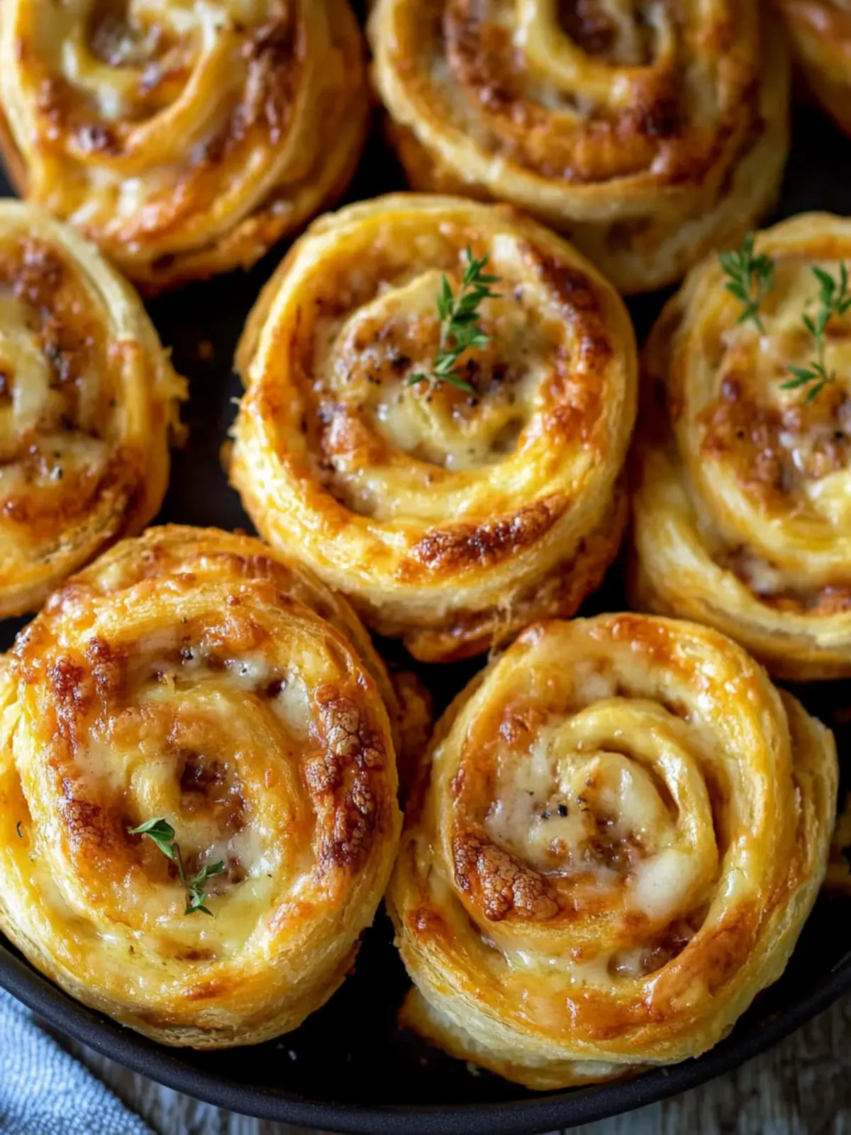 Cheesy French Pinwheels That Wow Every Dinner Party 4 Cheesy French Pinwheels
