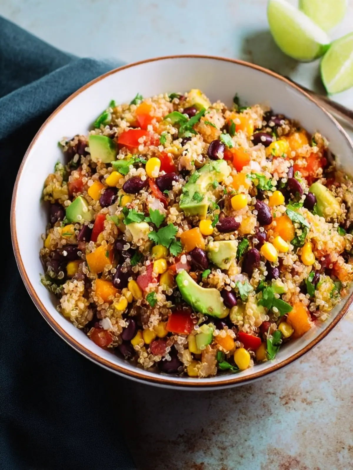Delicious Southwest Quinoa Salad for Fresh Summer Vibes 4 Southwest Quinoa Salad