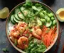 Irresistible Spicy Shrimp Rice Bowls with Creamy Sriracha Twist