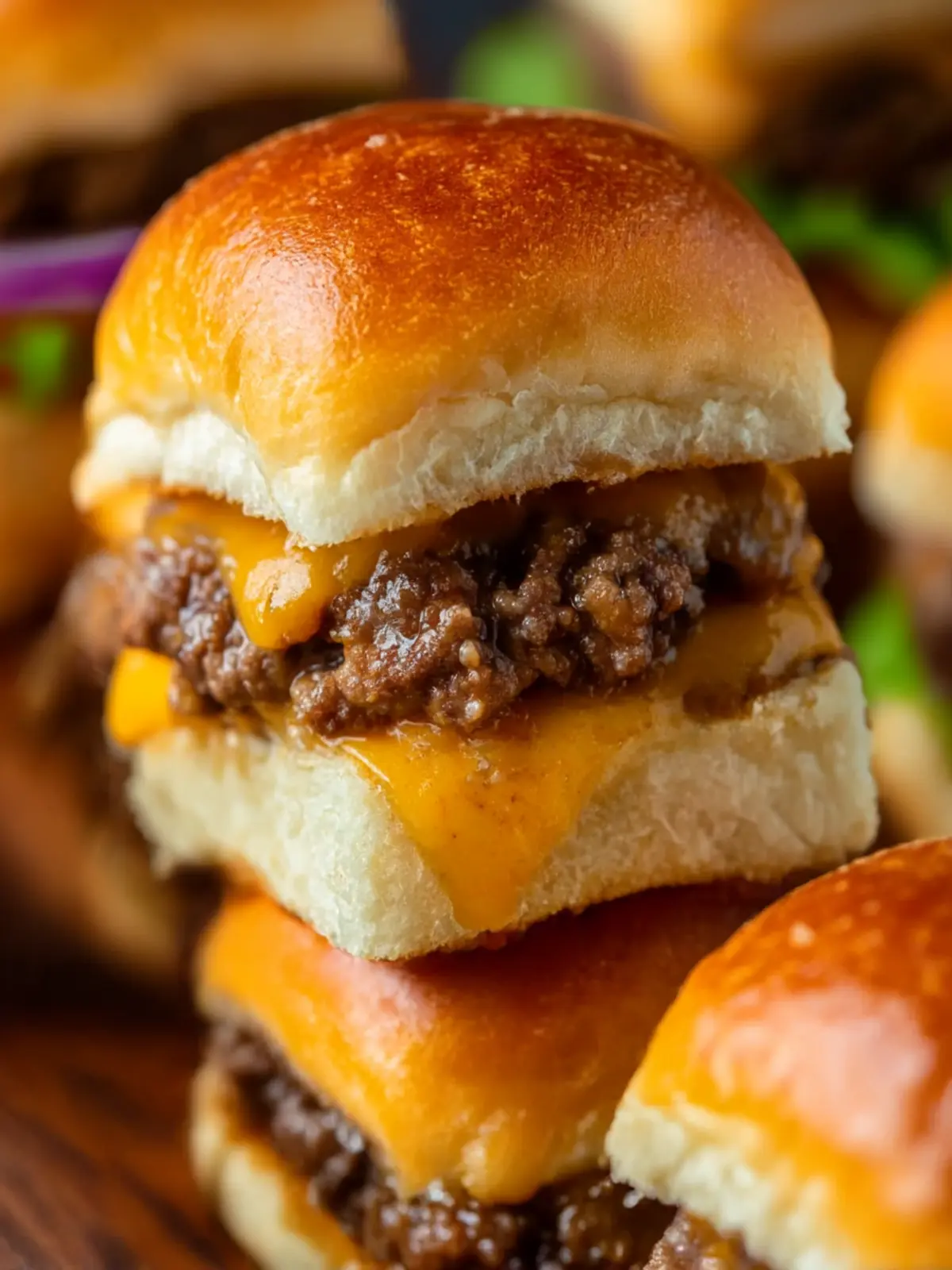 Cheeseburger Sliders: Irresistibly Juicy and Kid-Friendly Treats 3 Cheeseburger Sliders