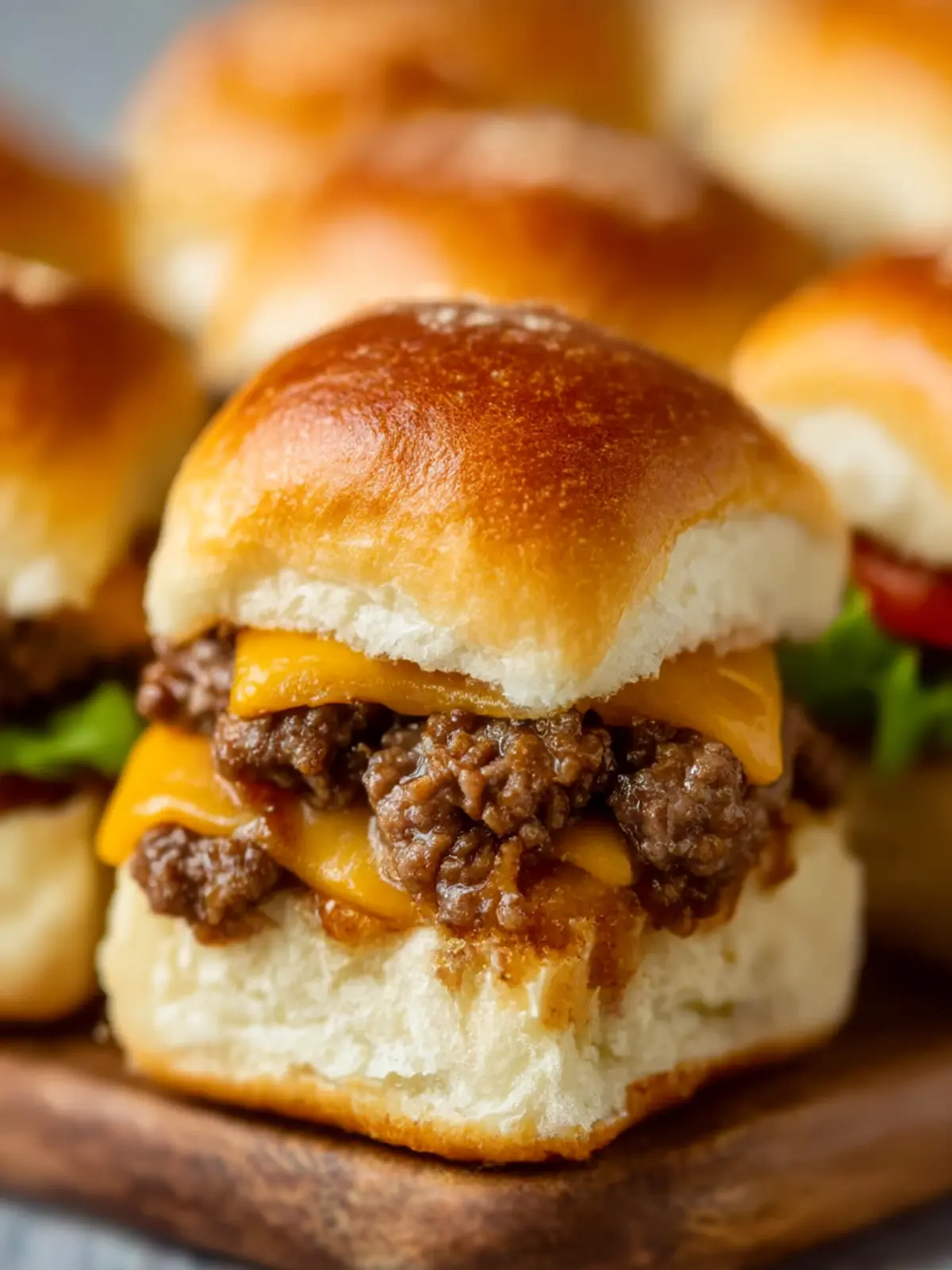 Cheeseburger Sliders: Irresistibly Juicy and Kid-Friendly Treats 4 Cheeseburger Sliders