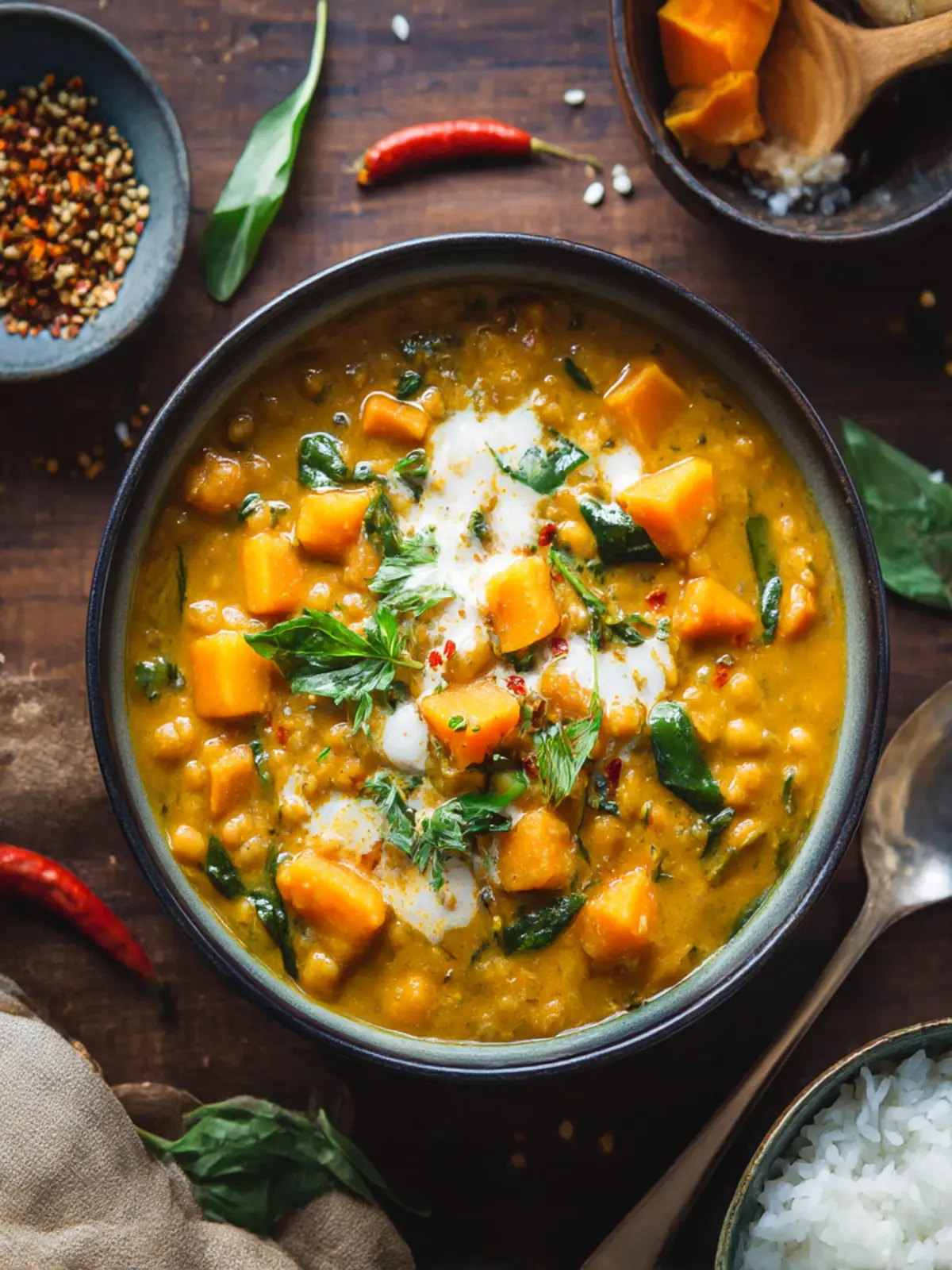 Delicious Thai Pumpkin Curry in Under 30 Minutes 4 Thai Pumpkin Curry