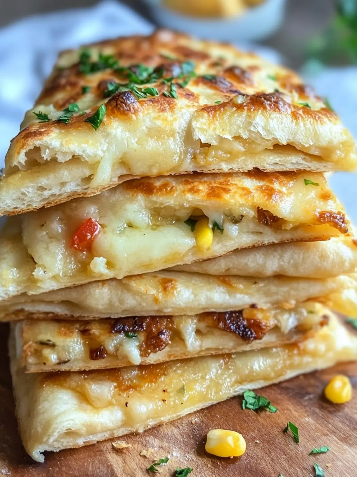 Homemade No Knead Garlic Flatbread in 25 Minutes! 2 No Knead Garlic Flatbread