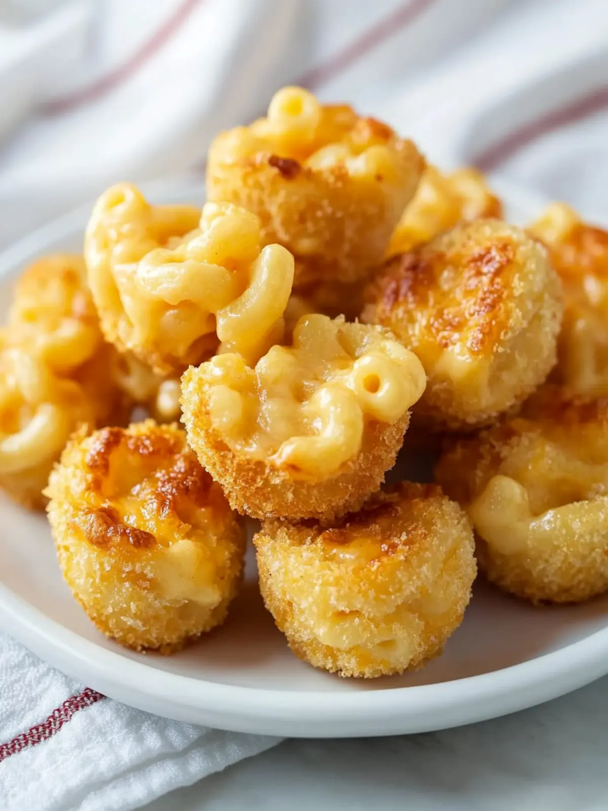 Mini Macaroni and Cheese Bites Packed with Cheesy Flavor 4 Mini Macaroni and Cheese Bites