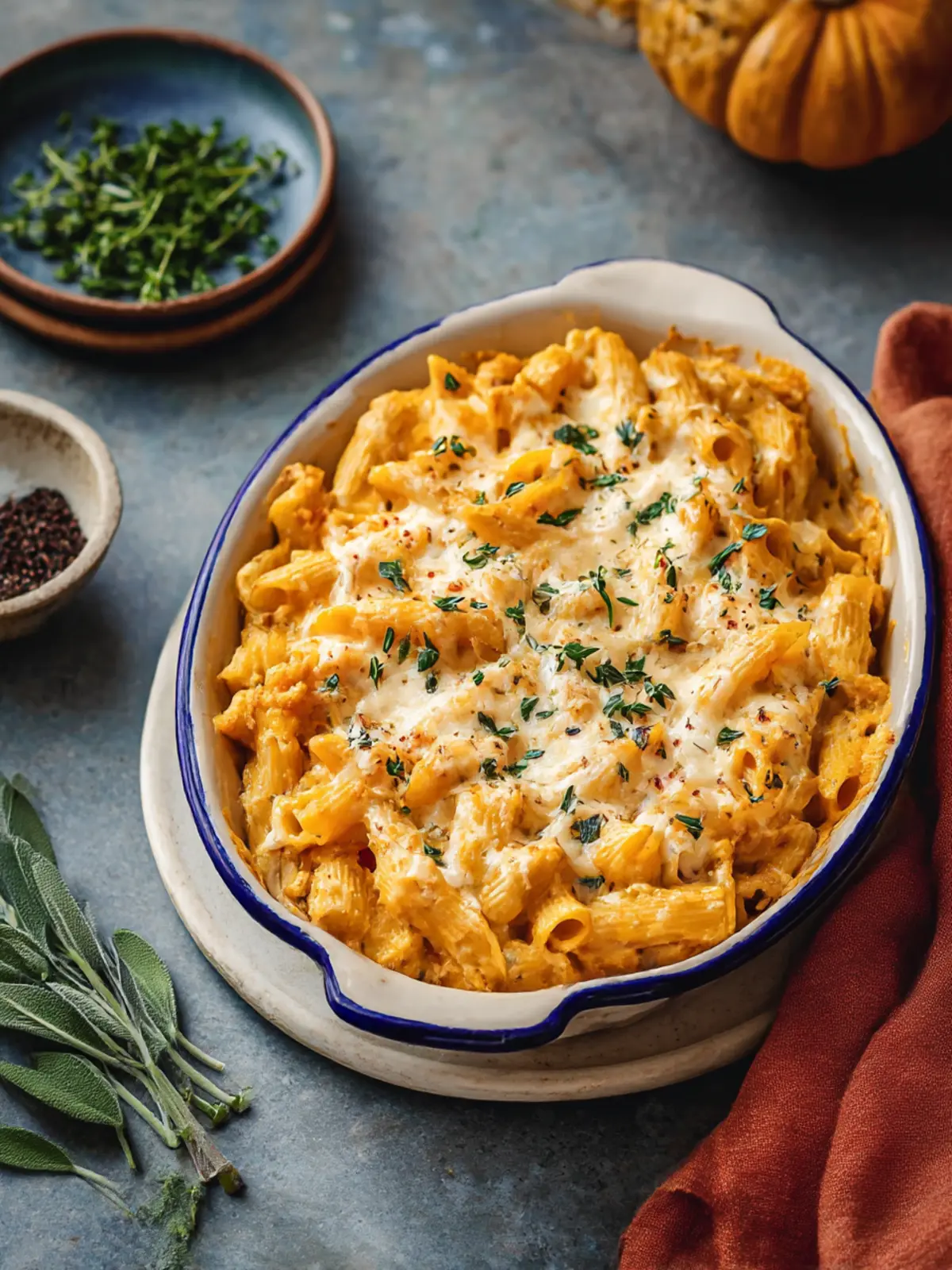Cheesy Pumpkin Ricotta Pasta Bake for Cozy Nights In 4 Cheesy Pumpkin Ricotta Pasta Bake
