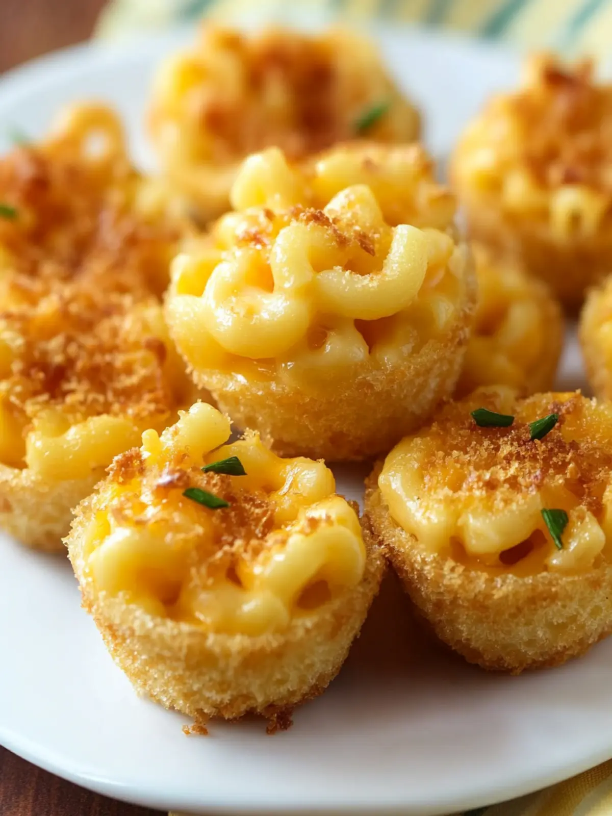 Mini Macaroni and Cheese Bites Packed with Cheesy Flavor 2 Mini Macaroni and Cheese Bites