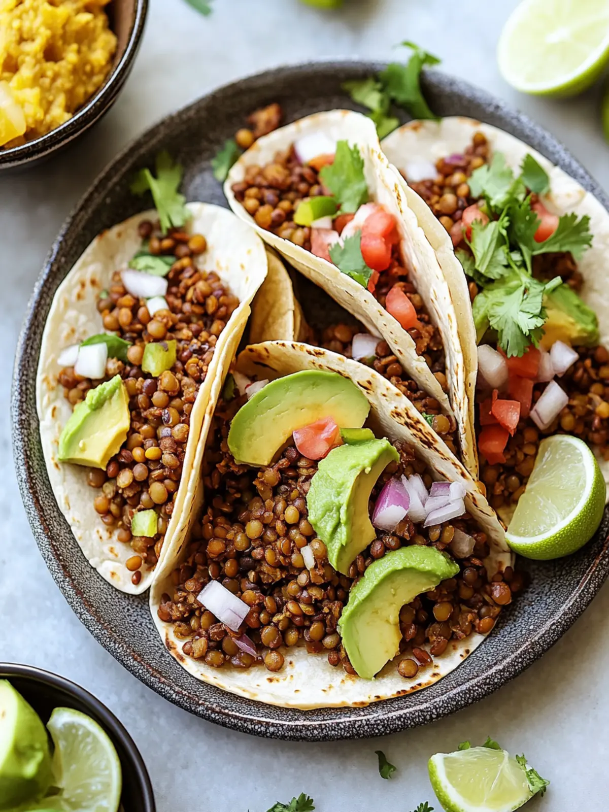 Savory Vegan Slow Cooker Lentil Tacos for Ultimate Comfort 4 Vegan Slow Cooker Lentil Tacos