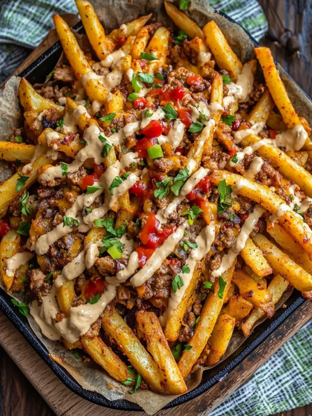 Cajun Dirty Loaded Fries: A Comfort Food Twist You’ll Love 4 Cajun Dirty Loaded Fries