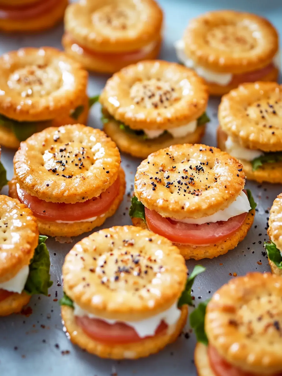 Irresistible Ritz Cracker Party Sandwiches You’ll Love 3 Ritz Cracker Party Sandwiches