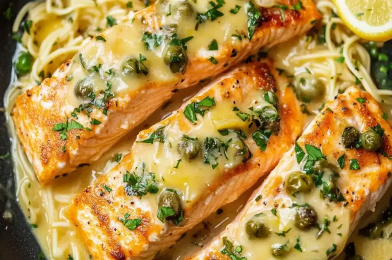 Salmon Piccata