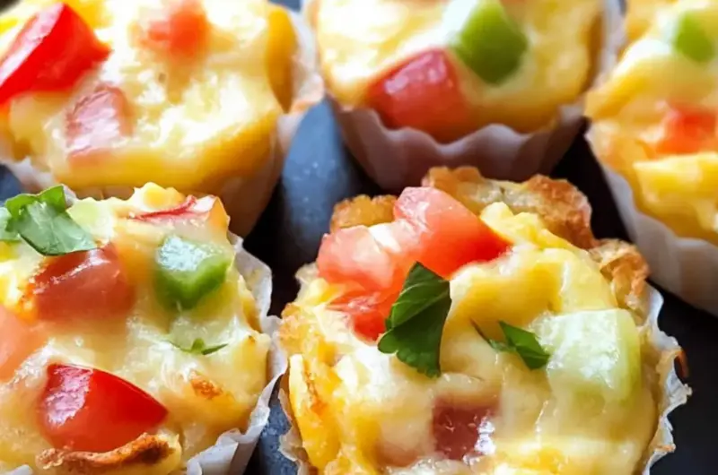 Hash Brown Omelet Cups