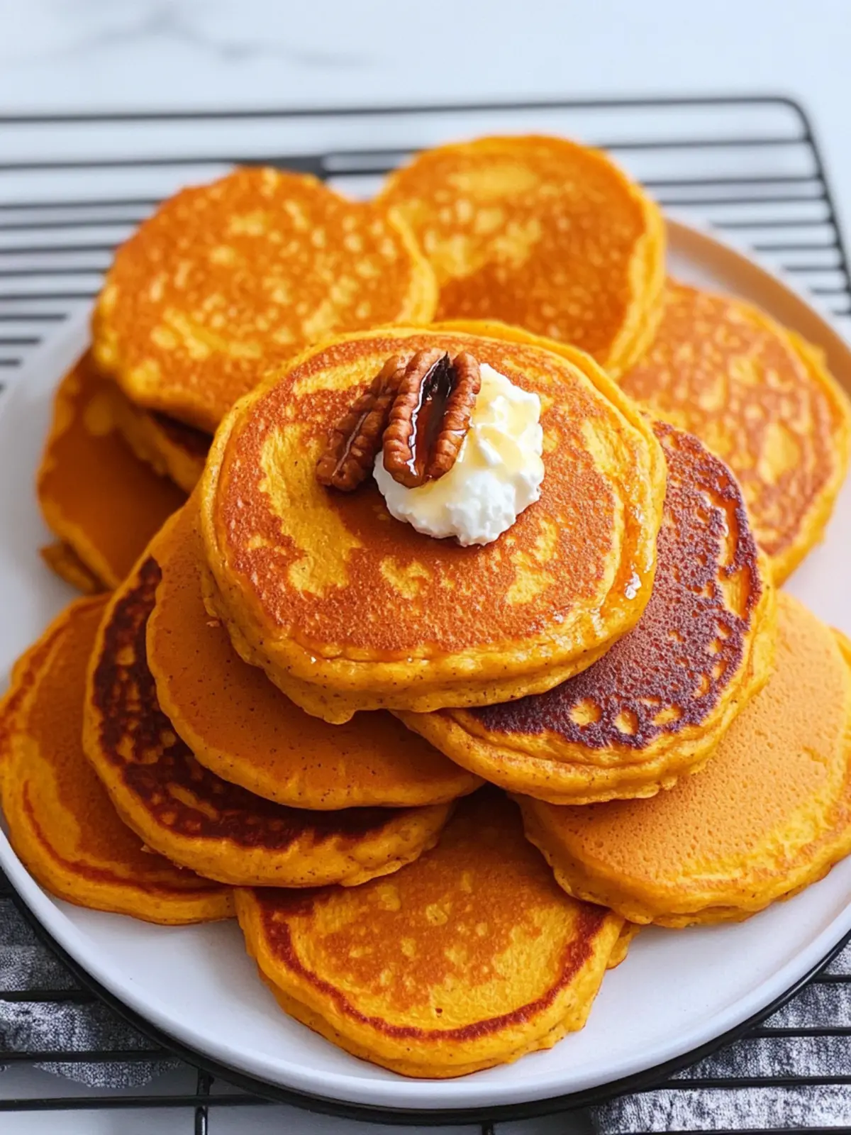Pumpkin Cottage Cheese Pancakes: Fluffy Fall Delights for All 2 Pumpkin Cottage Cheese Pancakes