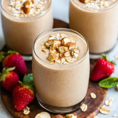 Peanut Butter Oatmeal Smoothie