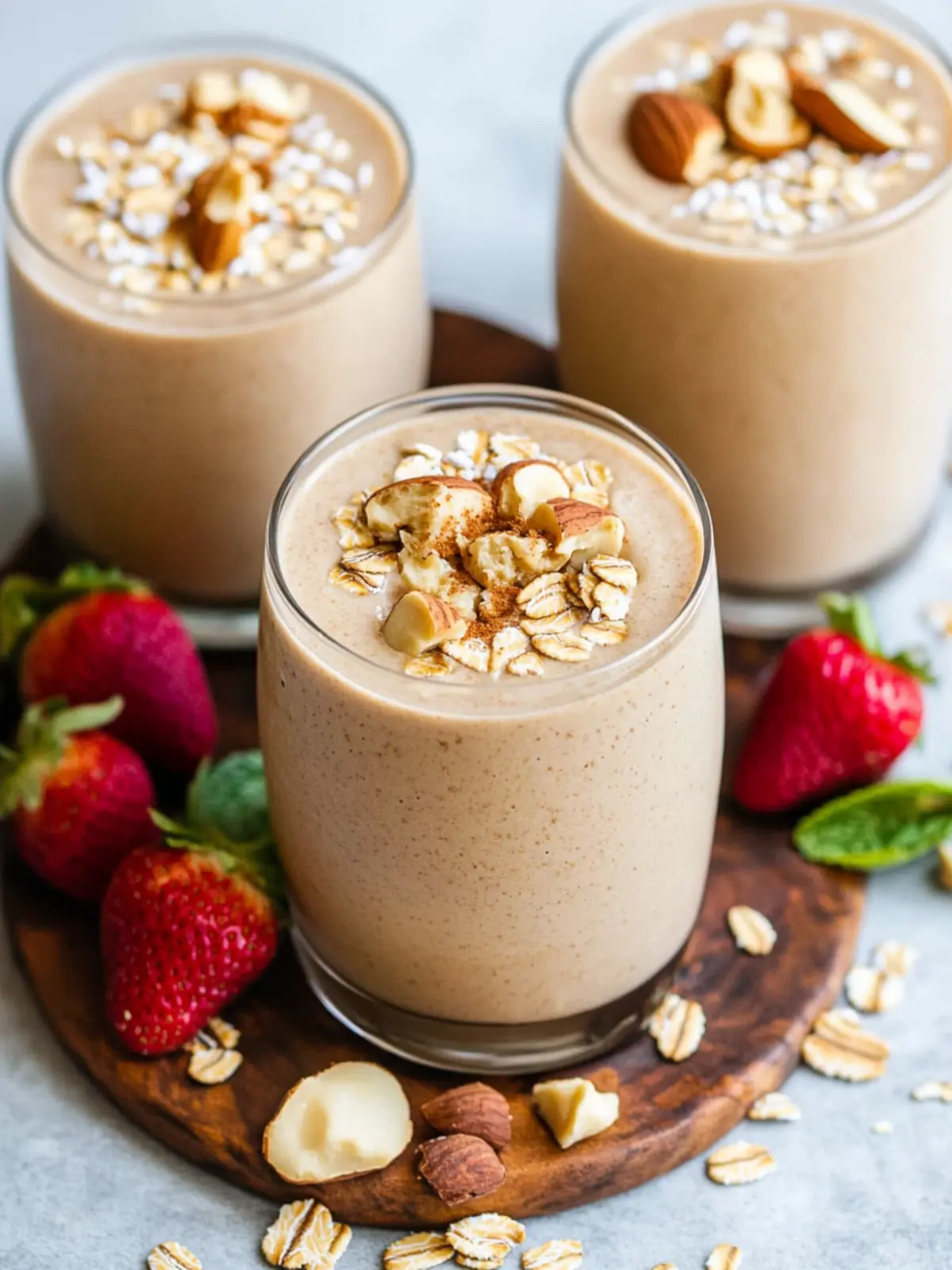 Peanut Butter Oatmeal Smoothie for a Energizing Morning Treat 5 Peanut Butter Oatmeal Smoothie