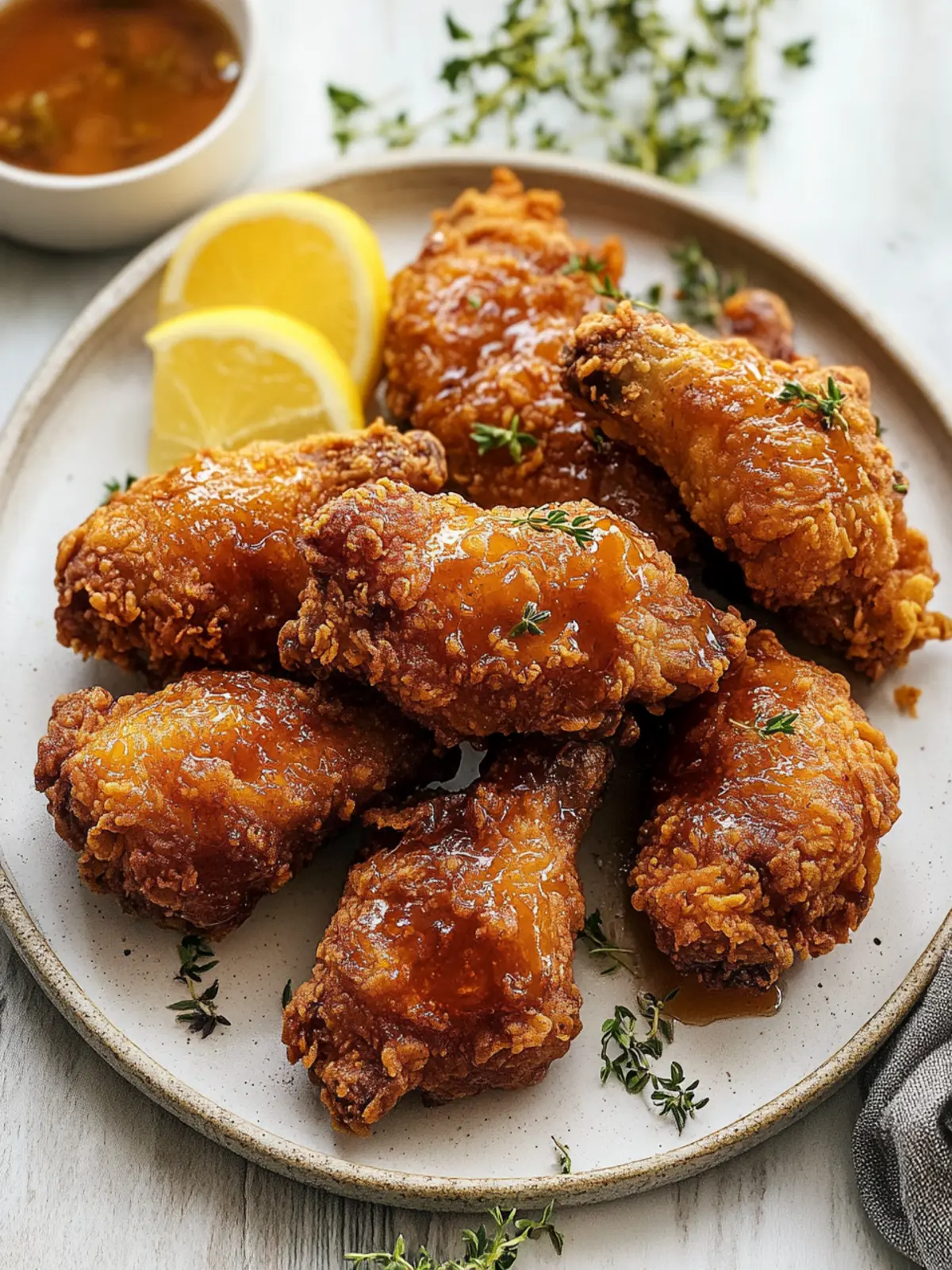 Crispy Southern Hot Honey Fried Chicken