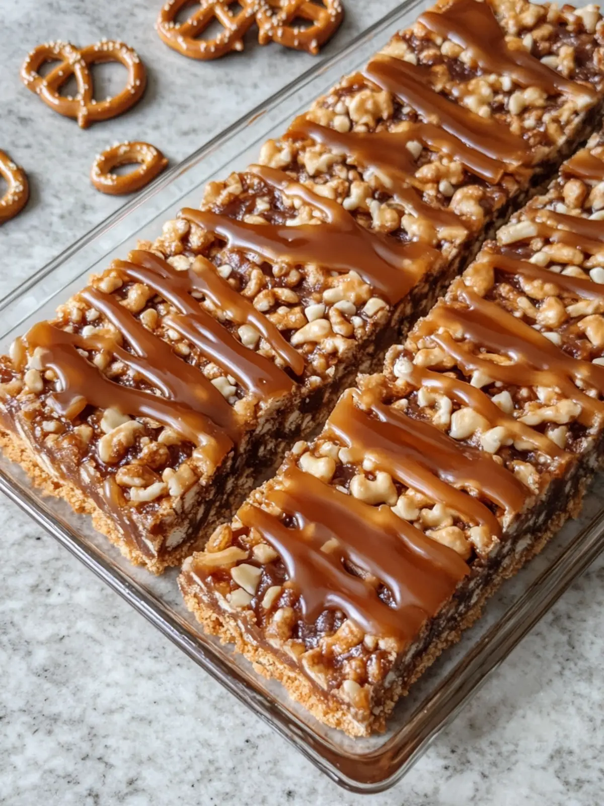 Irresistible Caramel Pretzel Bars for Your Sweet Cravings 2 Caramel Pretzel Bars
