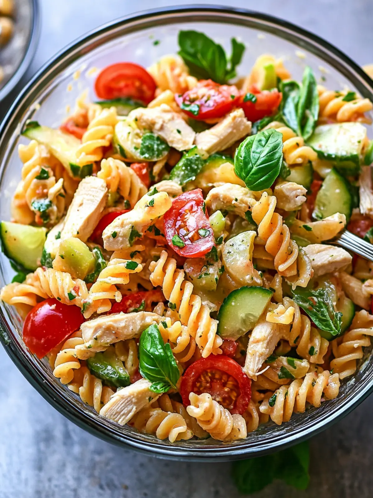 Delicious Chicken Pasta Salad with Avocado You’ll Love 4 Chicken Pasta Salad