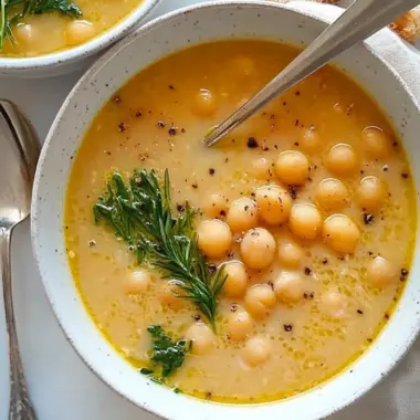GREEK CHICKPEA SOUP