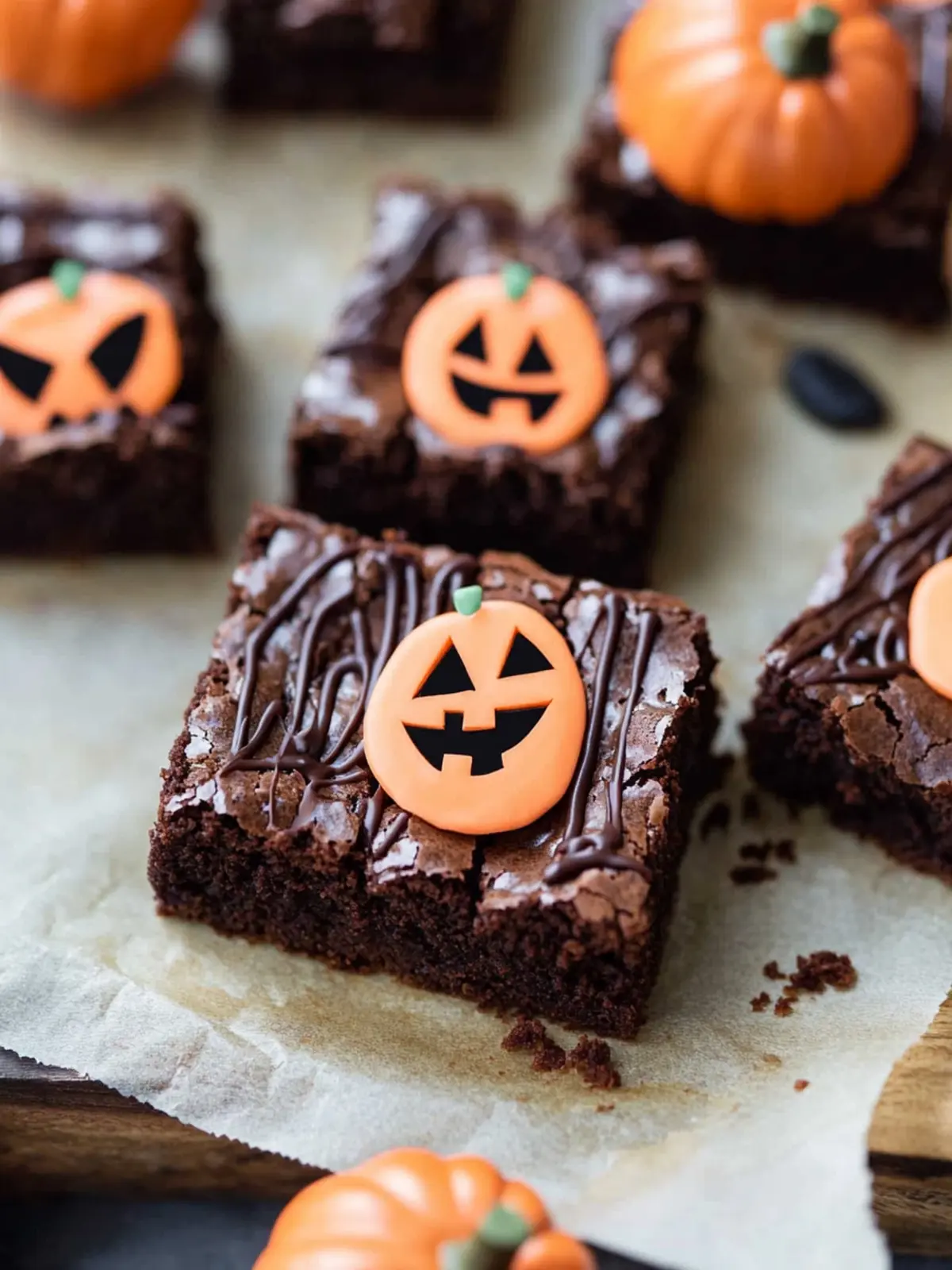 Spooktacular Halloween Brownies with Fun Green Frosting 4 Halloween Brownies