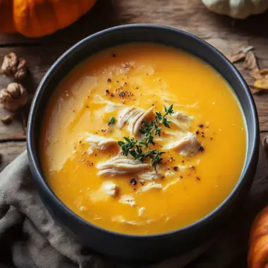 Creamy Pumpkin Chicken Soup for Cozy Fall Nights 9 Creamy Pumpkin Chicken Soup