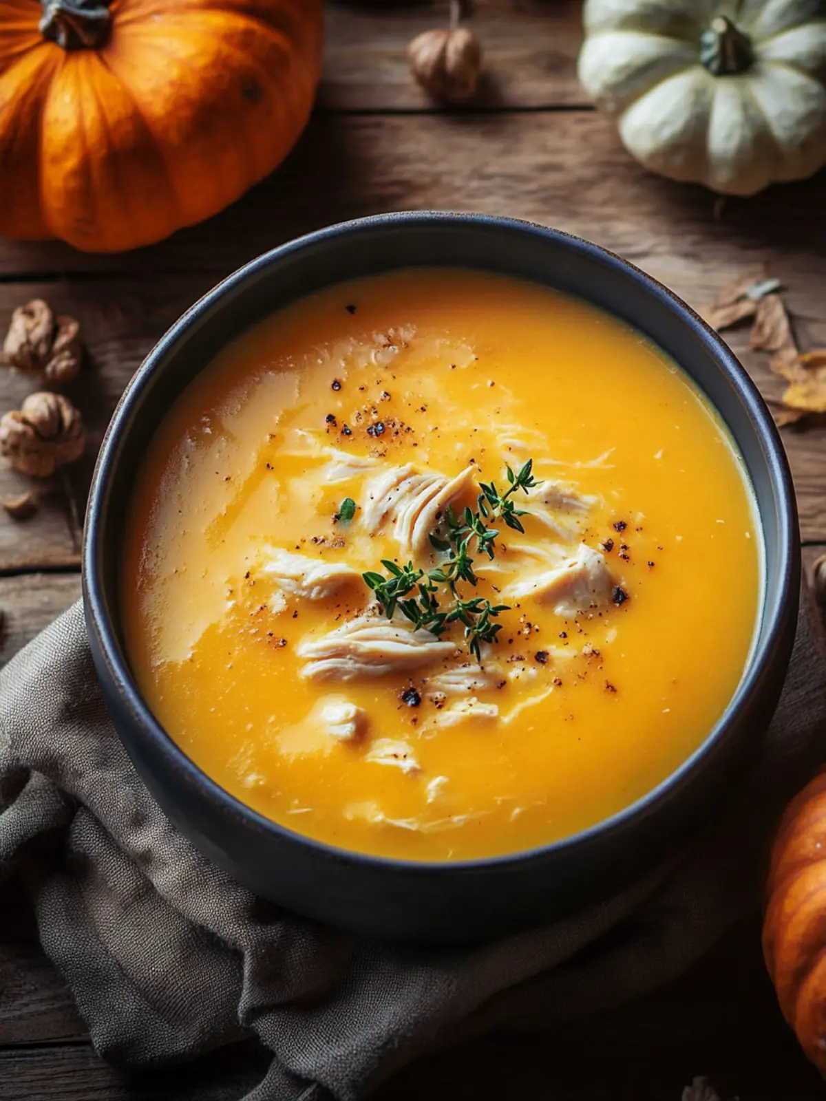 Creamy Pumpkin Chicken Soup for Cozy Fall Nights 5 Creamy Pumpkin Chicken Soup