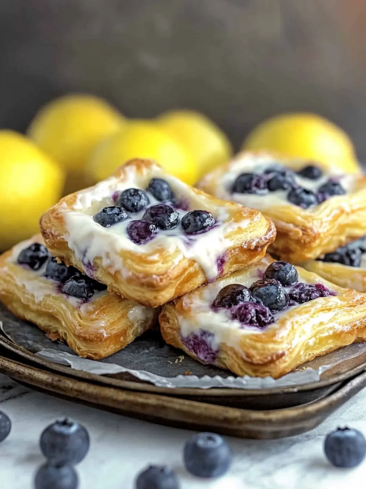 Lemon Blueberry Cream Cheese Danish for Effortless Indulgence 3 Lemon Blueberry Cream Cheese Danish