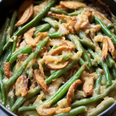 Homemade Green Bean Casserole