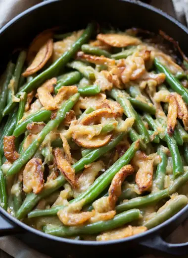 Homemade Green Bean Casserole