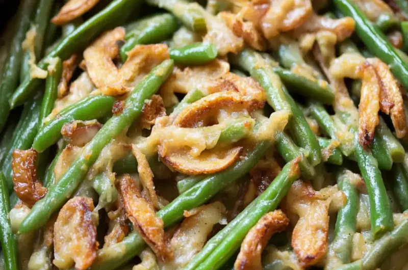 Homemade Green Bean Casserole