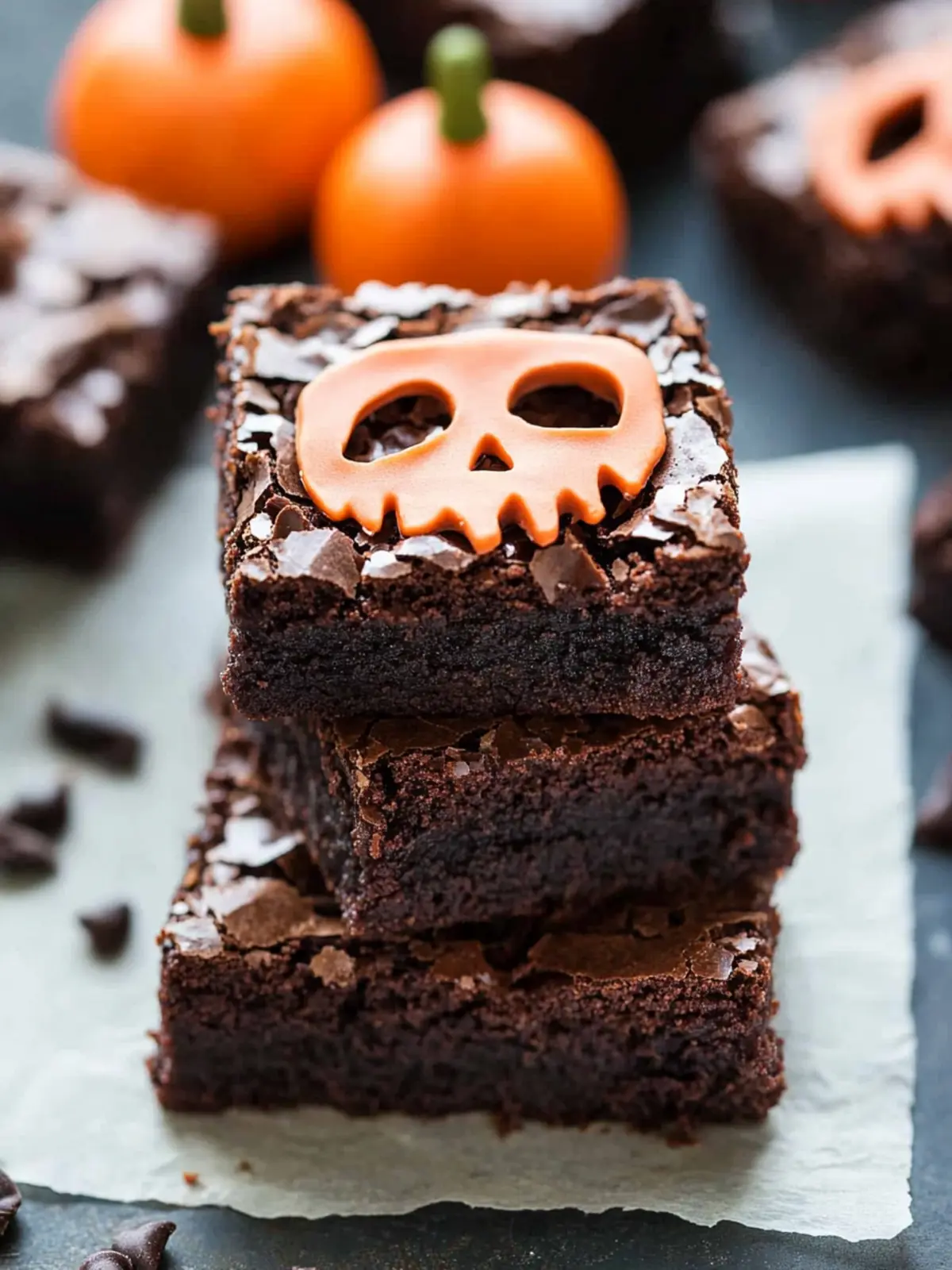 Spooktacular Halloween Brownies with Fun Green Frosting 2 Halloween Brownies