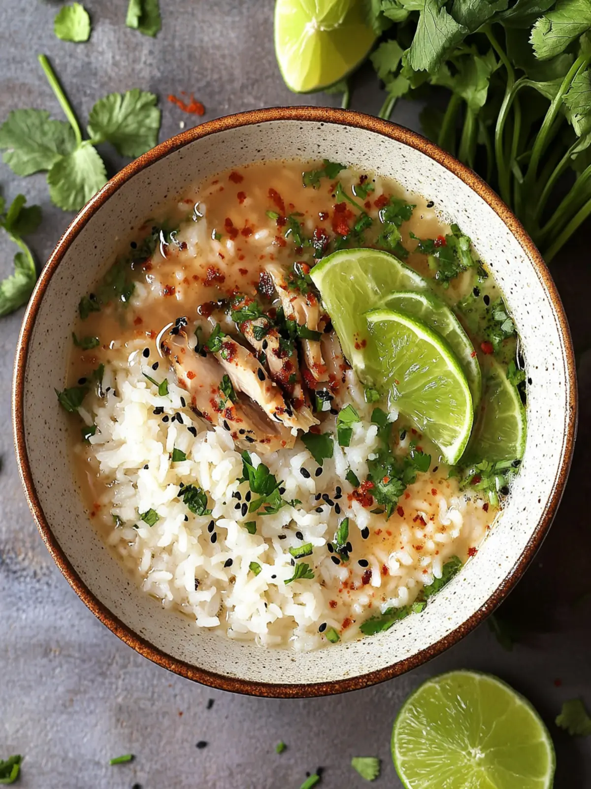 Cozy Up with Brothy Rice and Zesty Coconut Chicken 2 Brothy Rice