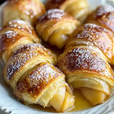 Crescent Roll Apple Dumplings