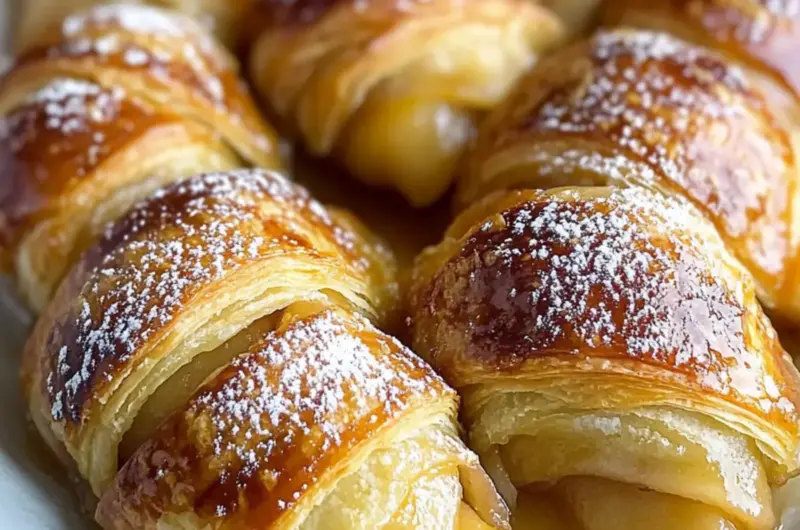 Crescent Roll Apple Dumplings