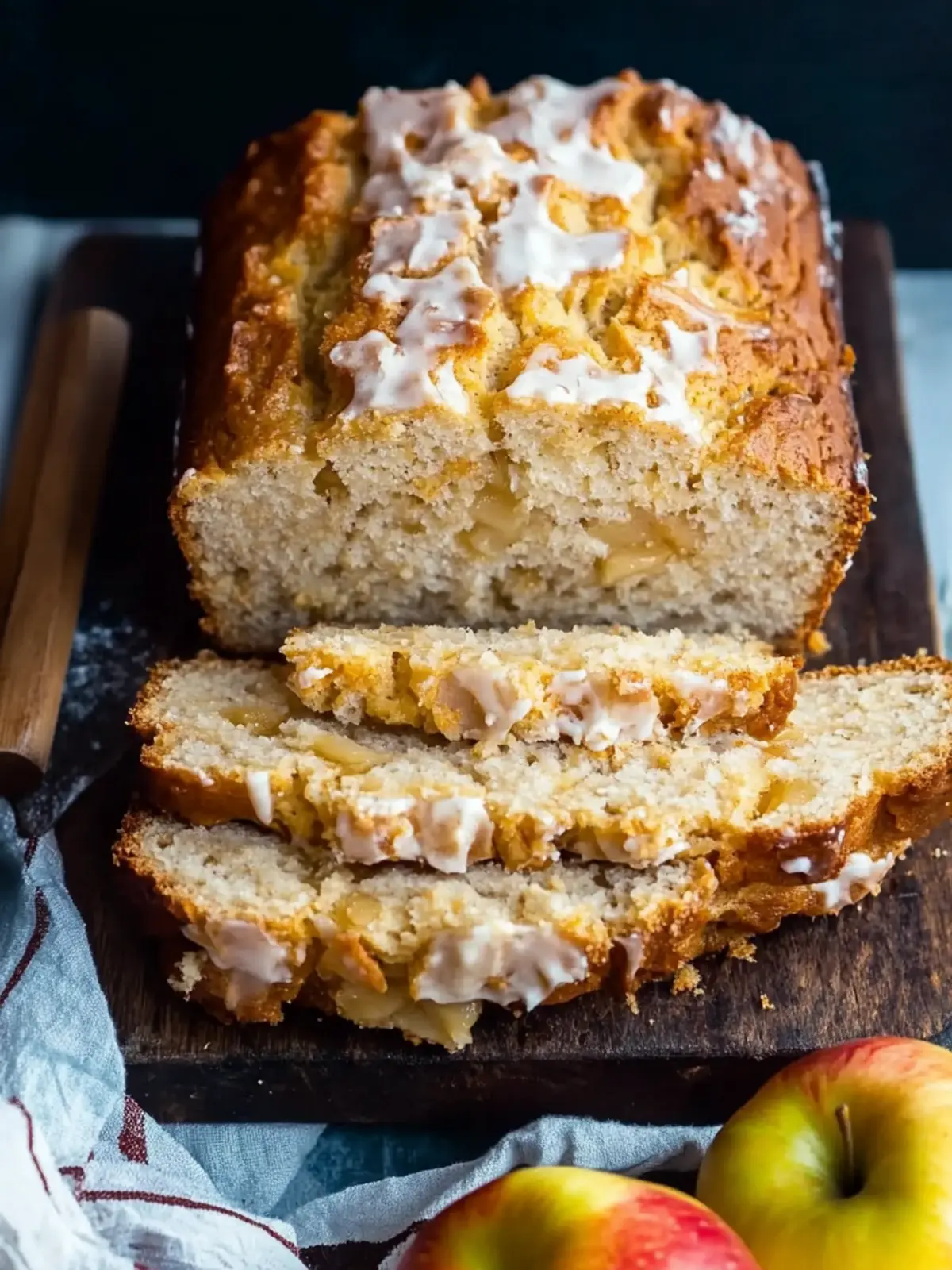 Irresistible Homemade Apple Bread That's Bursting with Flavor 3 Apple Bread