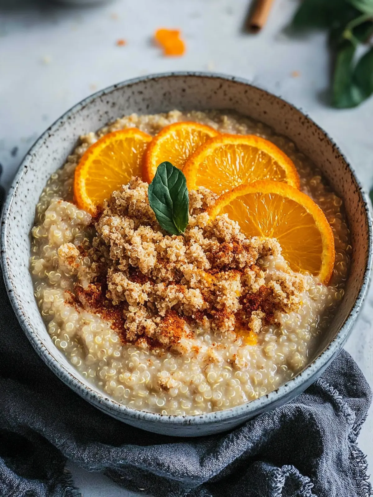 Cinnamon Orange Quinoa Porridge for a Cozy Morning Boost 2 Cinnamon Orange Quinoa Porridge