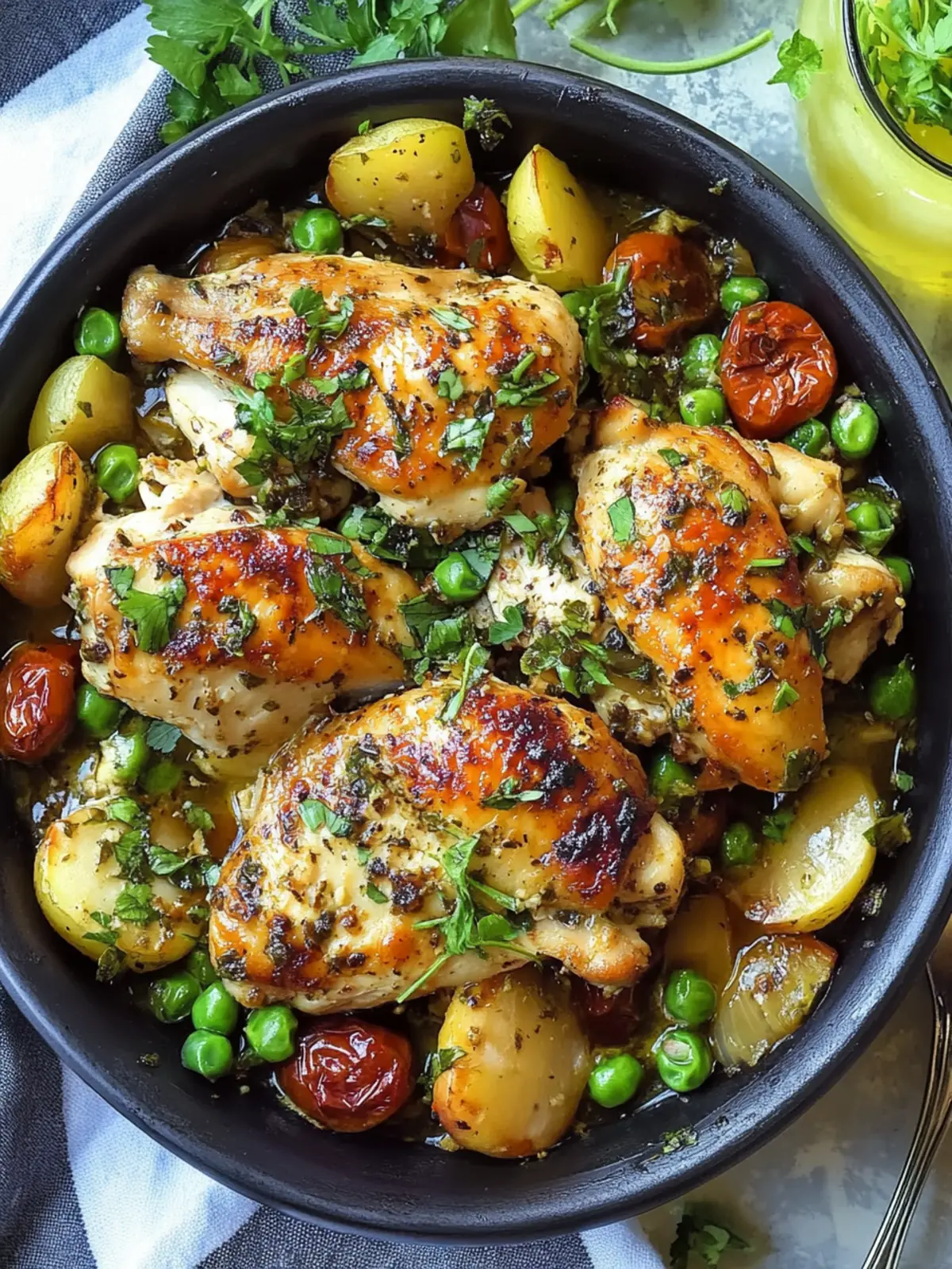 Mouthwatering Chicken Vesuvio: Easy One-Pot Wonder Recipe 4 Chicken Vesuvio