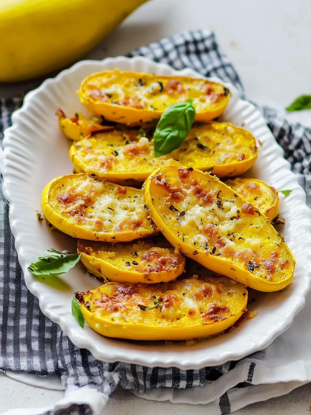 Savor the Creamy Delight of Parmesan Baked Yellow Squash 4 Parmesan Baked Yellow Squash