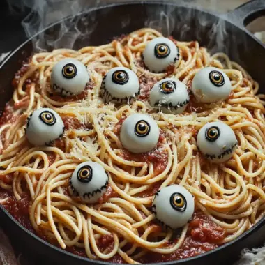 Spooky Spaghetti & Eyeballs: A Fun Family Dinner Delight 9 Spooky Spaghetti & Eyeballs