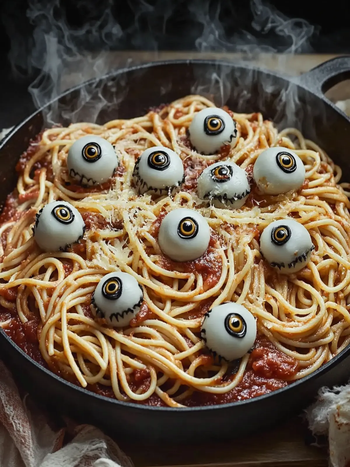 Spooky Spaghetti & Eyeballs: A Fun Family Dinner Delight 5 Spooky Spaghetti & Eyeballs
