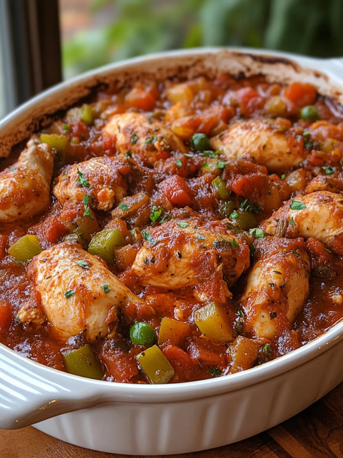 Savory Chicken Cacciatore Casserole for Cozy Nights 3 Chicken Cacciatore Casserole